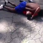 Guy knocks himself out during fight
