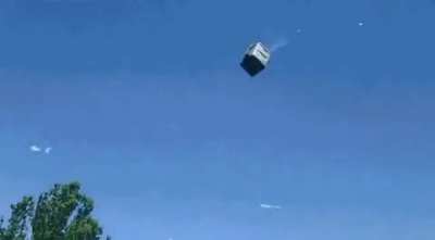 Imagine being inside taking a #2 when this happens