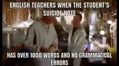 engl*sh teach*rs 🤢🤮👎