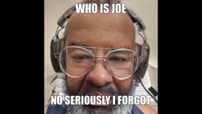 He forgot