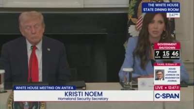 LOL: Noem says they arrested the 
