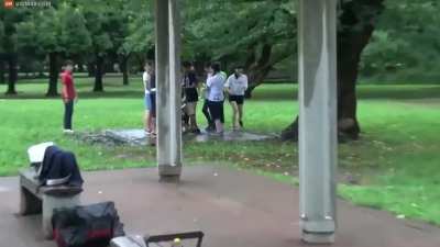 Singing in the Park