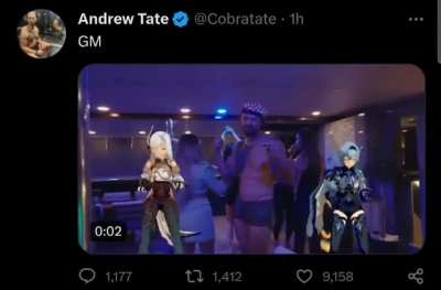 Outbuddied by top G
