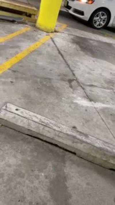 Jerk harasses kids for being in a parking lot with skateboards