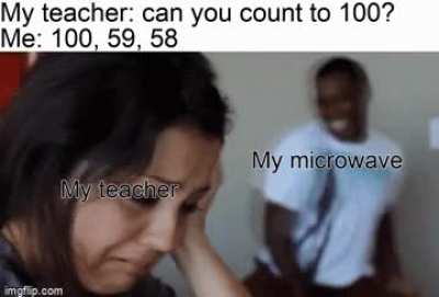 Make the microwave proud