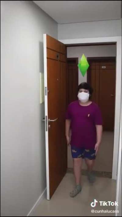Sims be like: