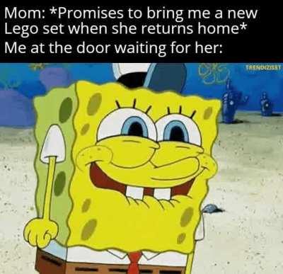 She should be here any minute
