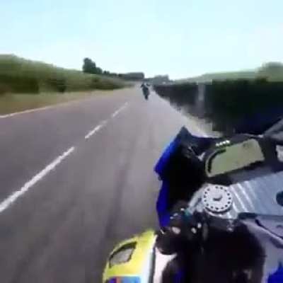 He is fast as F