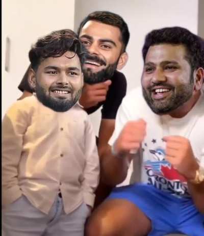 Scenes in the dressing room during lunch
