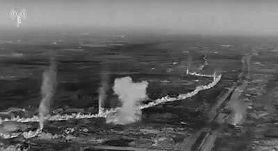 Destruction of underground route in Gaza by Israeli troops 