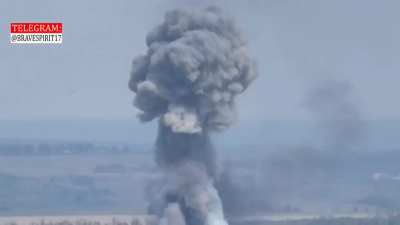 Hit on the munition of field artillery near Izium by the combined forces of the 49th battalion and the 30th brigade