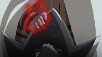 Naruto scared the Mangekyo outta Shin's sharingan