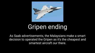 Royal Malaysian Air Force's (Tentera Udara Diraja Malaysia) MRCA program all ending