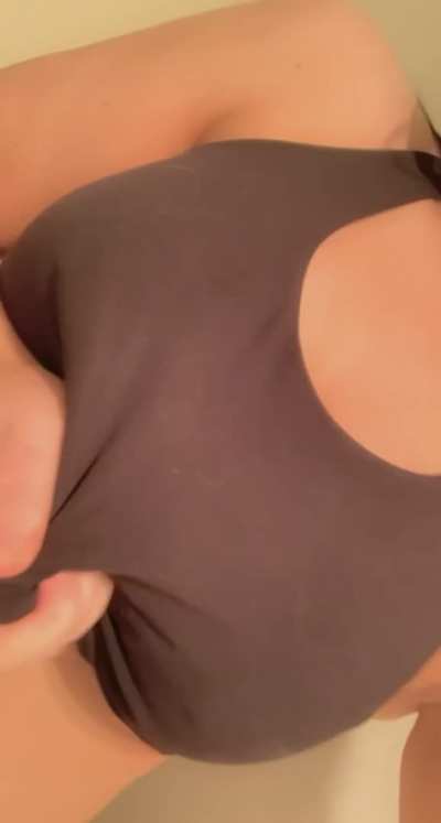 My tits are the perfect size to squeeze and fuck 😏❤️❤️❤️ [OC]