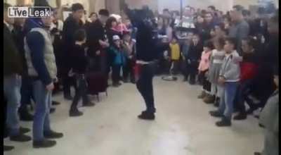 Let me show you some real dance moves...