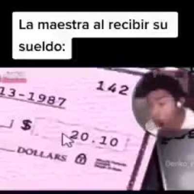 la profe