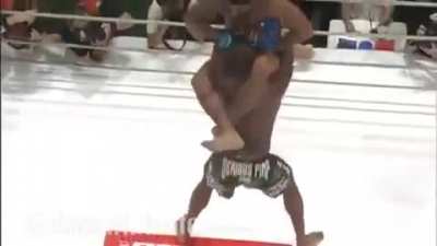 One of the most iconic finish in mma