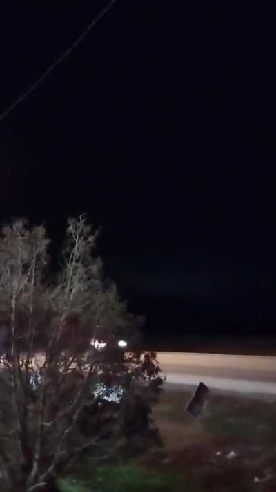 Second video of the lights in the sky between Louisville Kentucky and Taylorsville Kentucky
