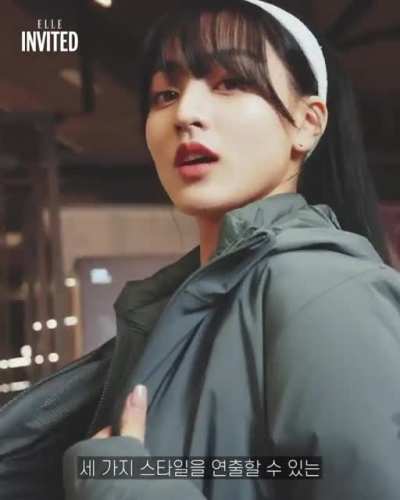 211007 ellekorea Instagram Update - JIHYO & Under Armour Korea