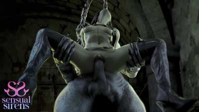  Ada vs Regenerator's creampie (Sens<wbr>ualSi<wbr>rens) [Resident Evil] 