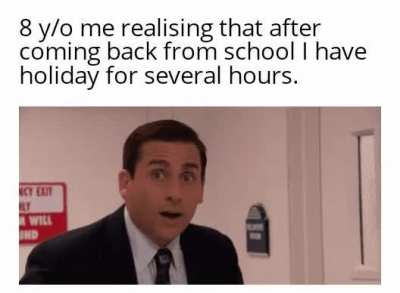 There is a holiday.