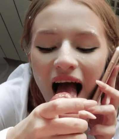Real life cum angel