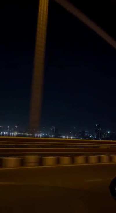 My first time at Bandra-Worli sealink, and it was simply stunning.