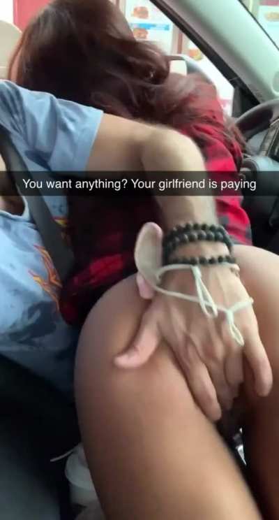 Ordering at the drive through