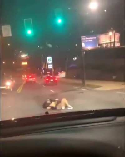To get in the car