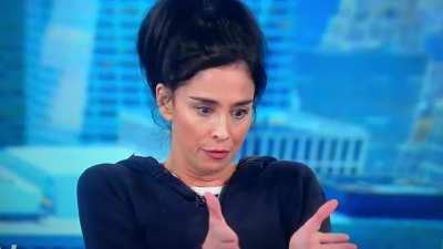 I think Sarah Silverman tooted.