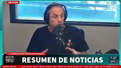 Para Tenembaum los chicos se desmayaron durante el acto de Milei porque estaban borrachos y drogados