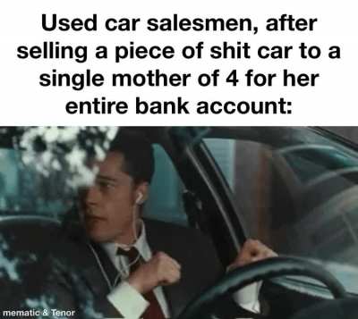 I don’t know how they live with themselves