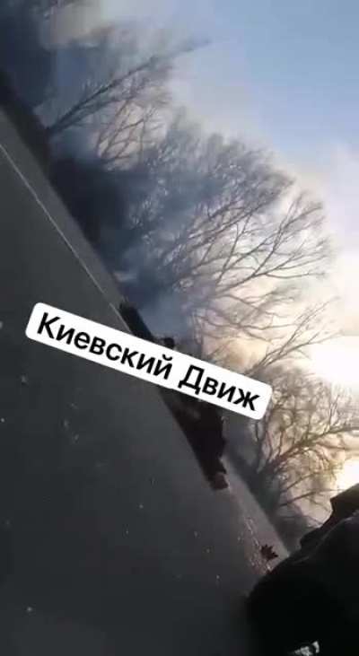 Russian invaders shooting civilians. Father was shot in front of his son's eyes. Ivankiv, Kyiv region.