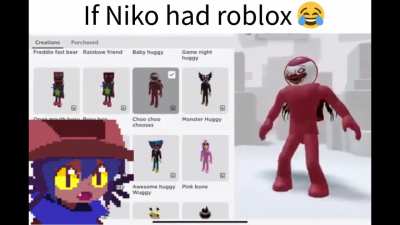If Niko had roblox 😂