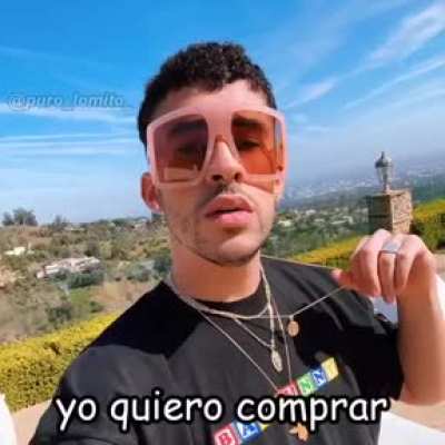 Messi y bad bunny