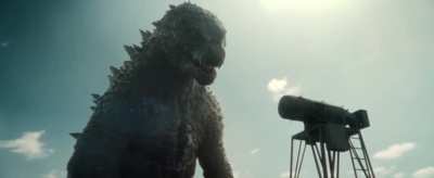 MV Godzilla was absolutely adorable in this scene