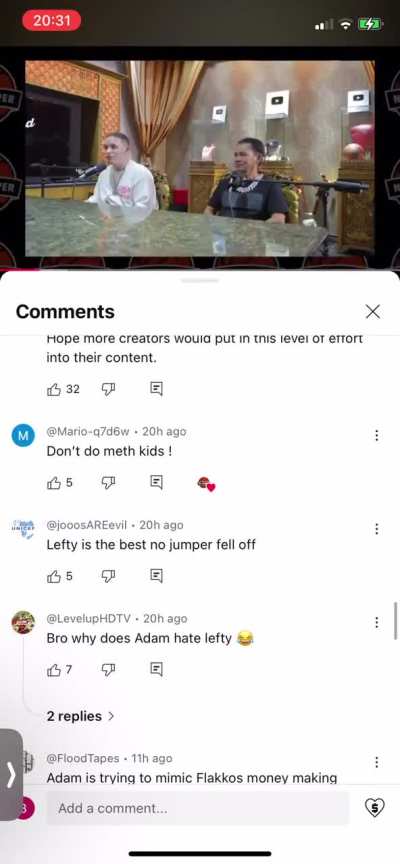 lol Adam get absolutely destroyed in the comment section for lying and trying to push a narrative on lefty<wbr>🤣🤣🤣🤣 if you trying to push a narrative you have to be more manipulative like AK😩🤣🤣 I hate how dumb these people think we are, that we just going to t