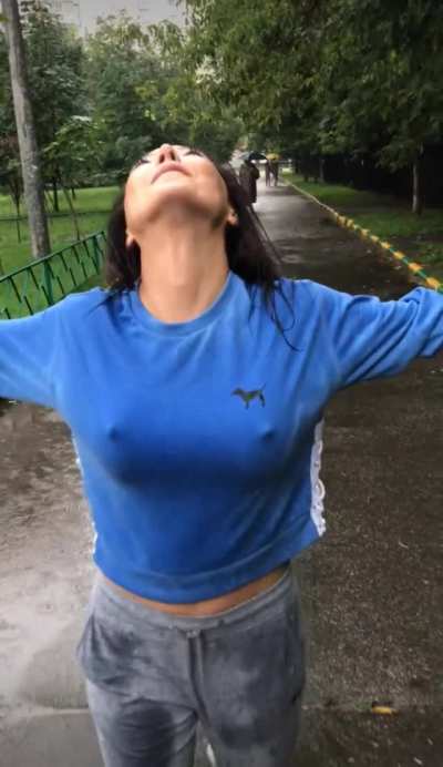 Singing in the rain