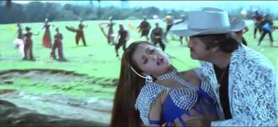 Telugu Uncle kissing her chest and humping her to the tree