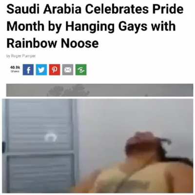 Pride month in Saudi Arabia