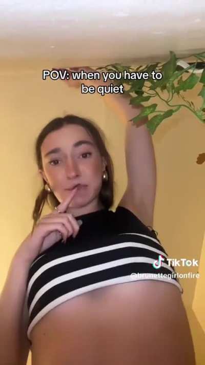 shhh I said