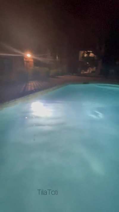 My version of skinny dipping