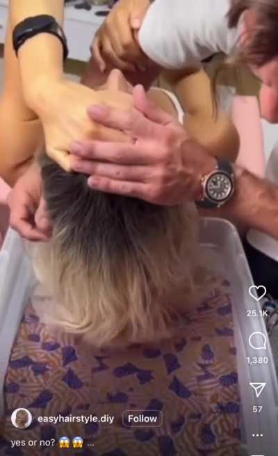 Calling up my hairstylist now