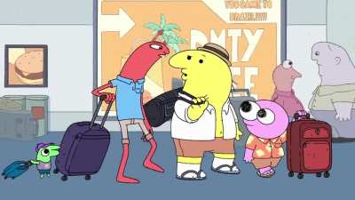 Here we have our first promo for the new Smiling Friends special