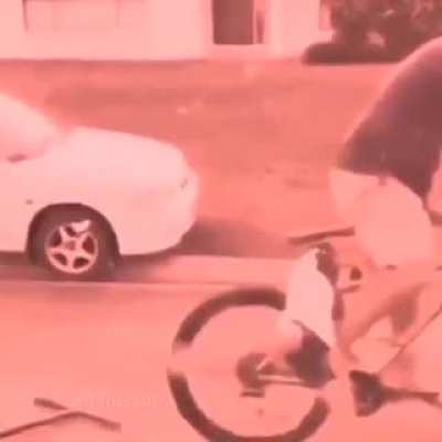 Bike trick gone wrong