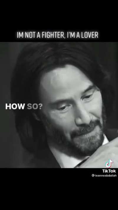 Everybody loves Keanu 🥰