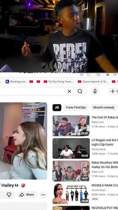 JayCh<wbr>iefCa<wbr>r4ter Impersonate the whole AMP And Clover Boyz and telling everyone he want to really meet kai cenat and do content with him and be with the AMP