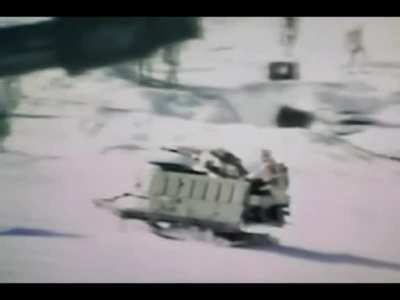 Rarely seen Rebel tank in action at the Battle of Hoth