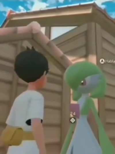 wat the pokemon doing