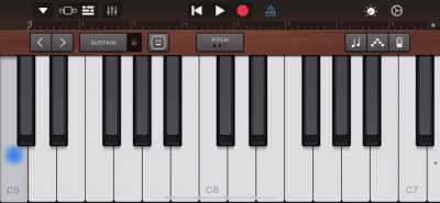 Weird instrument I found on GarageBand
